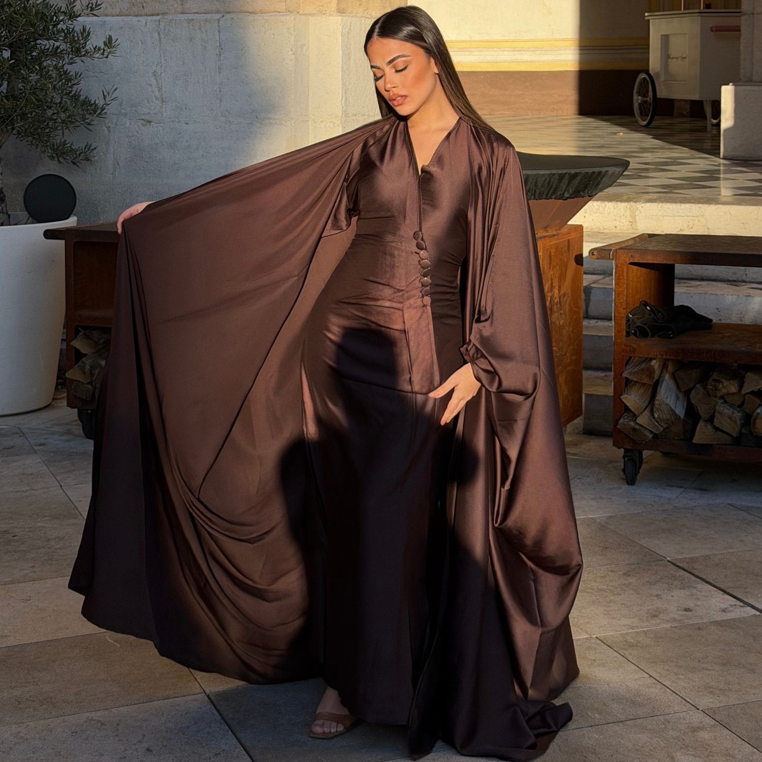 Abaya Satin